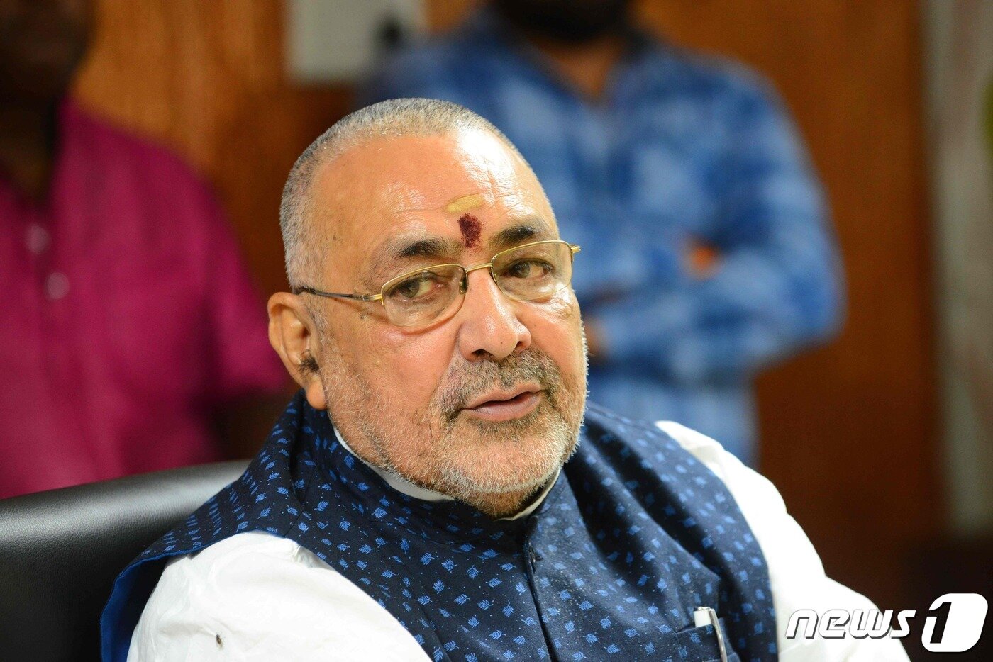 본문 이미지 - 지리라지 싱 인도 농수산부장관. ⓒ AFP=뉴스1