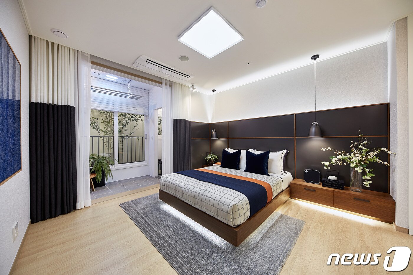 본문 이미지 - 우미건설 '검단신도시 우미린 에코뷰' 84㎡A 안방 모습. ⓒ 뉴스1