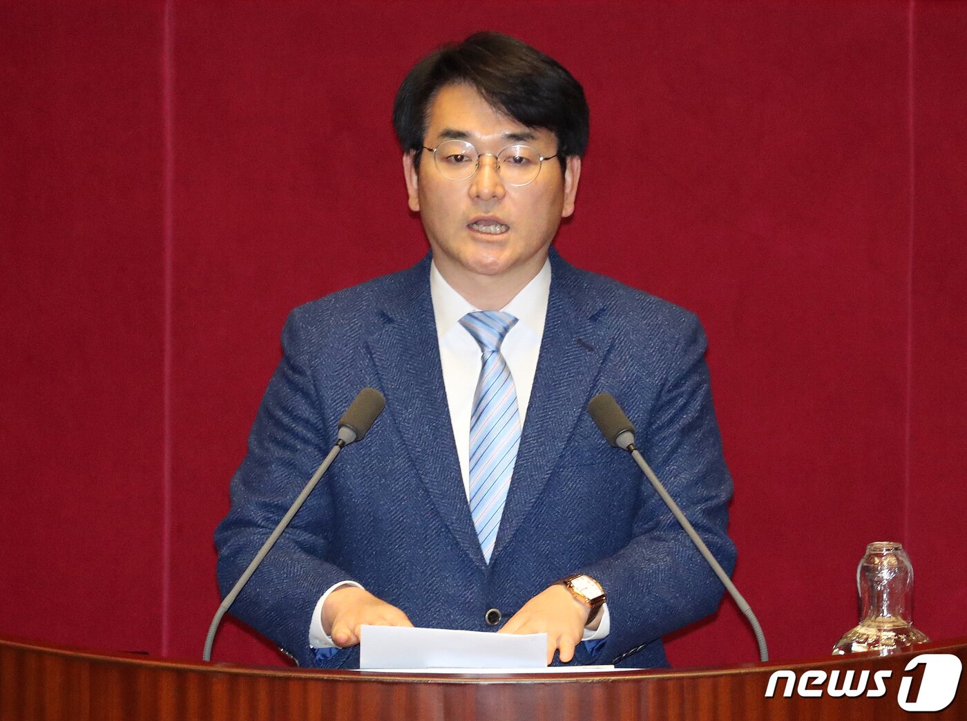본문 이미지 - 박용진 더불어민주당 의원. 2020.3.5/뉴스1 ⓒ News1 박세연 기자