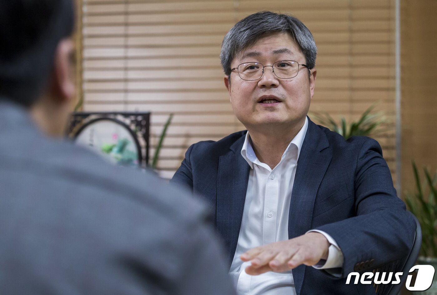 본문 이미지 - 남인봉 아이마켓코리아 대표는 지난 6일 오후 서울 강남구 삼성동빌딩에서 <뉴스1>과 인터뷰를 통해 앞으로 아이마켓코리아의 목표와 비전에 대해 설명했다. 2020.3.6/뉴스1 ⓒ News1 이동해 기자