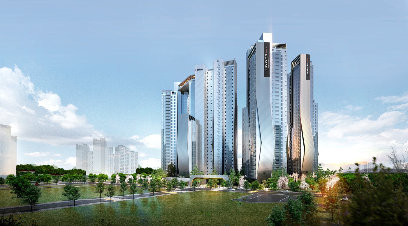 본문 이미지 - 호반건설 '신반포 호반써밋' 조감도./자료제공=호반건설ⓒ 뉴스1