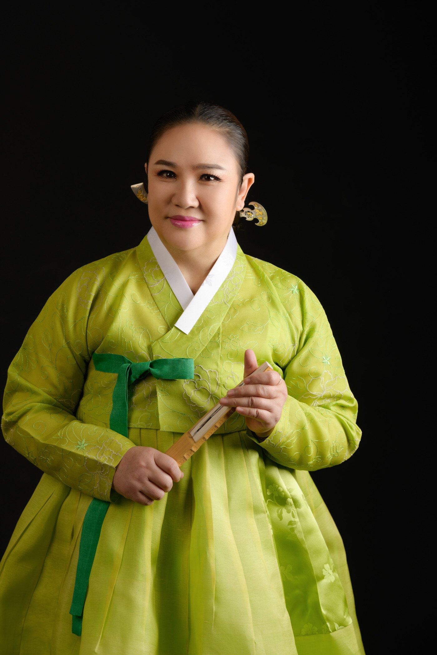 본문 이미지 - 국가무형문화재 제5호 '판소리(흥보가)' 보유자로 인정 예고된 이난초씨.(문화재청 제공)ⓒ 뉴스1