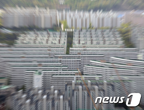 서울 아파트 단지의 모습.© News1 신웅수 기자