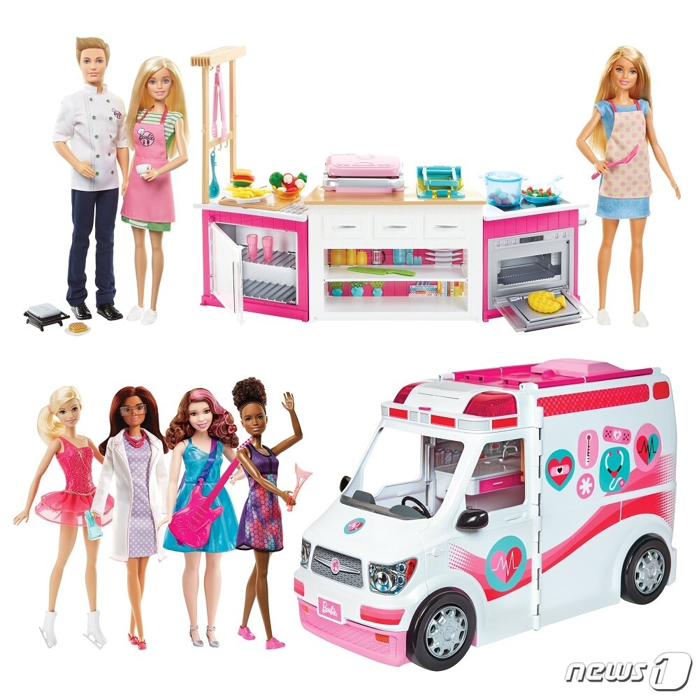 본문 이미지 - 바비 플레이 세트 ⓒ 뉴스1