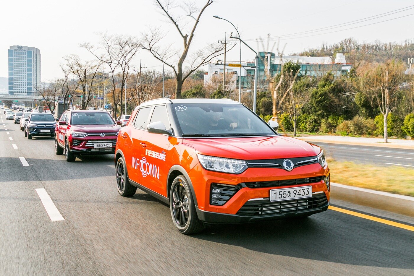 본문 이미지 - 리스펙 티볼리 주행모습(쌍용자동차 제공)ⓒ 뉴스1