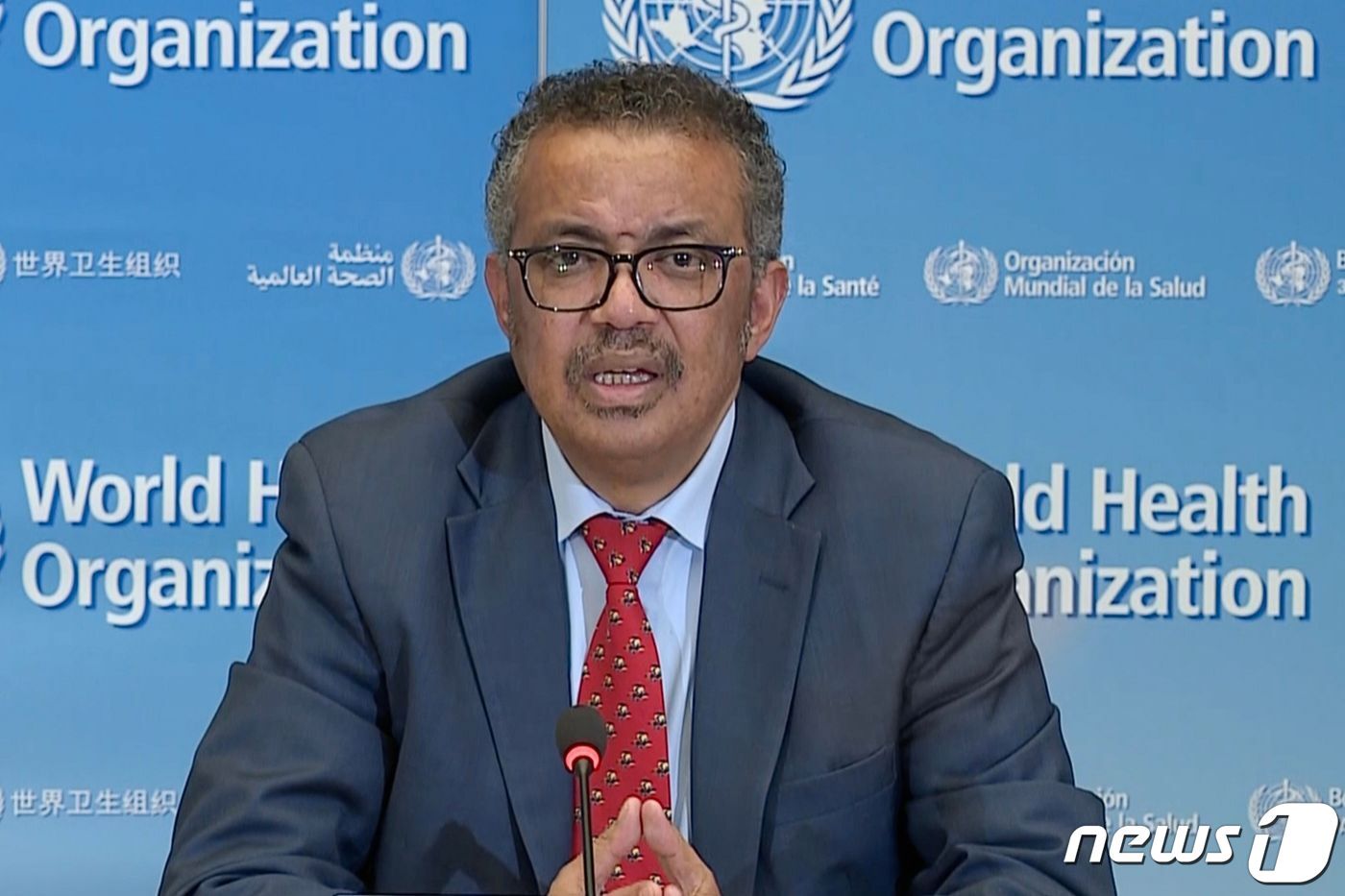 본문 이미지 - 거브러여수스 WHO 사무총장 - ⓒ AFP=뉴스1