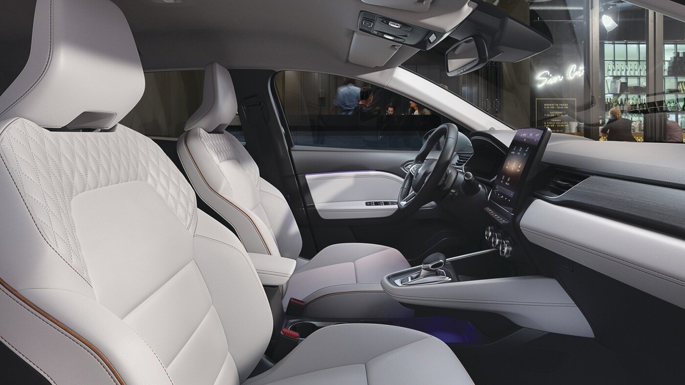 본문 이미지 - 르노 캡처 에디션 파리 트림 인테리어. (르노삼성차 제공)ⓒ 뉴스1