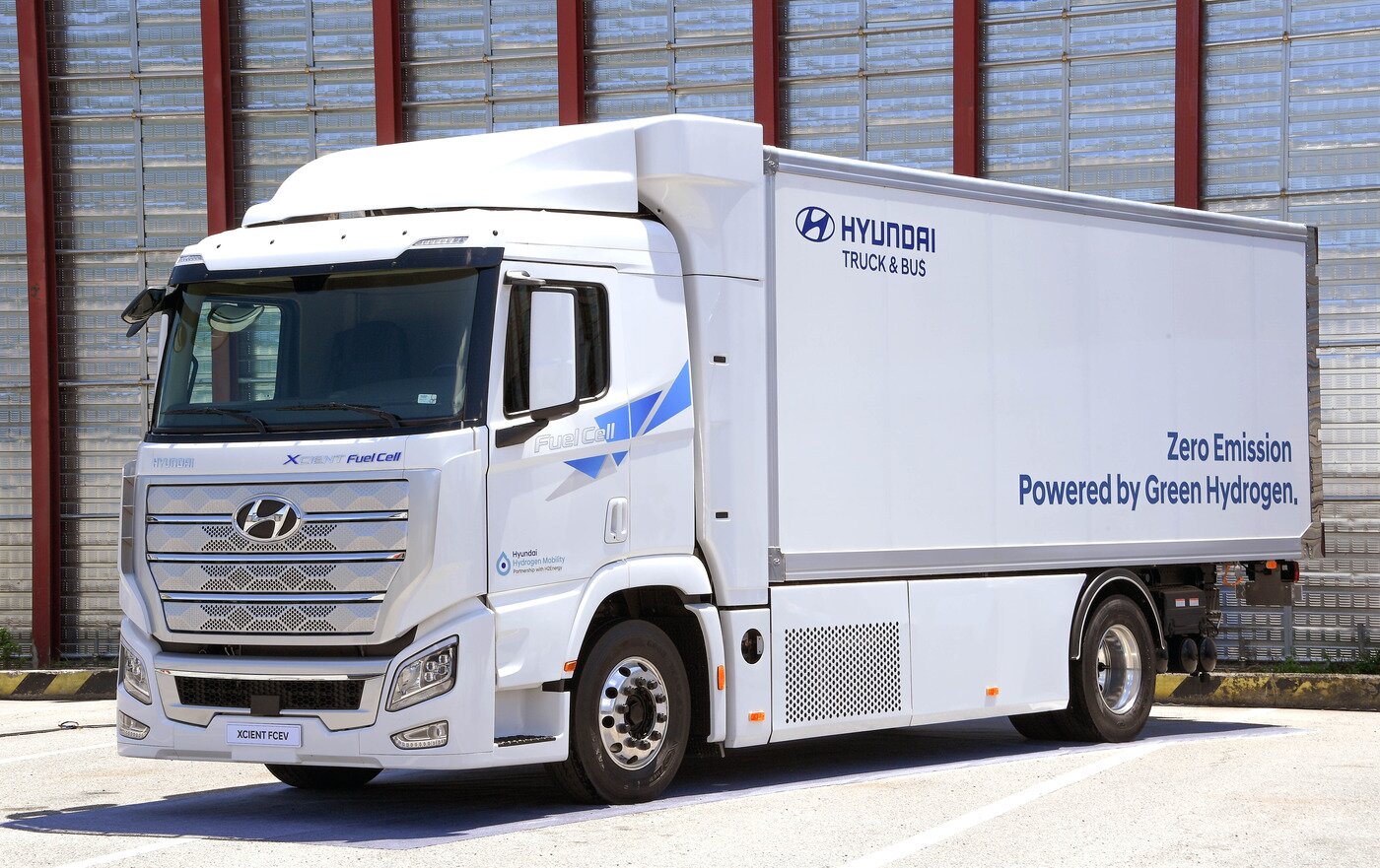 본문 이미지 - 현대차 수소전기트럭 엑시언트. (현대차 제공)ⓒ 뉴스1