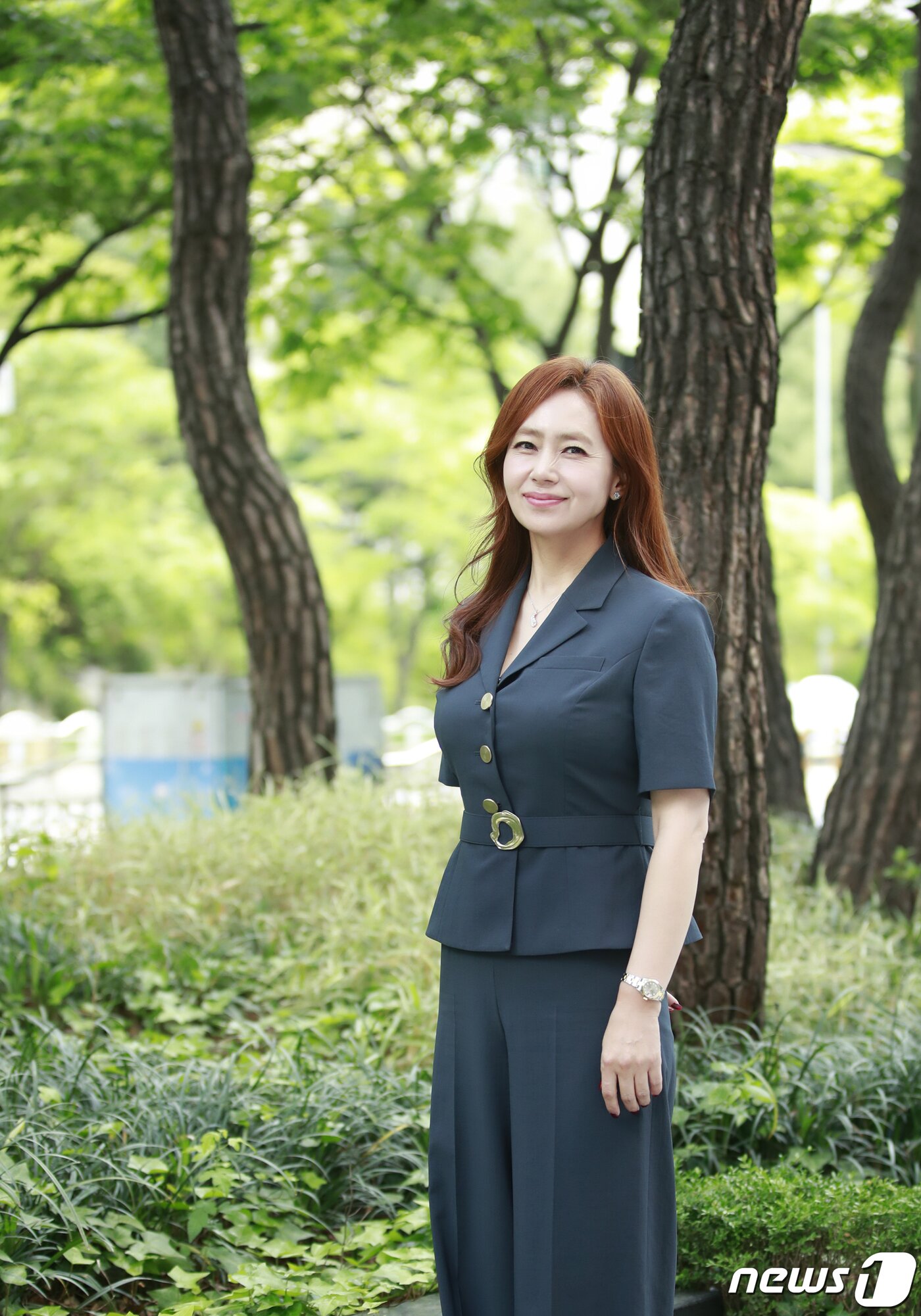 본문 이미지 - 서울 상암동 카페. '부부의 세계' 배우 김선경 인터뷰. 2020.5.20/뉴스1 ⓒ News1 권현진 기자