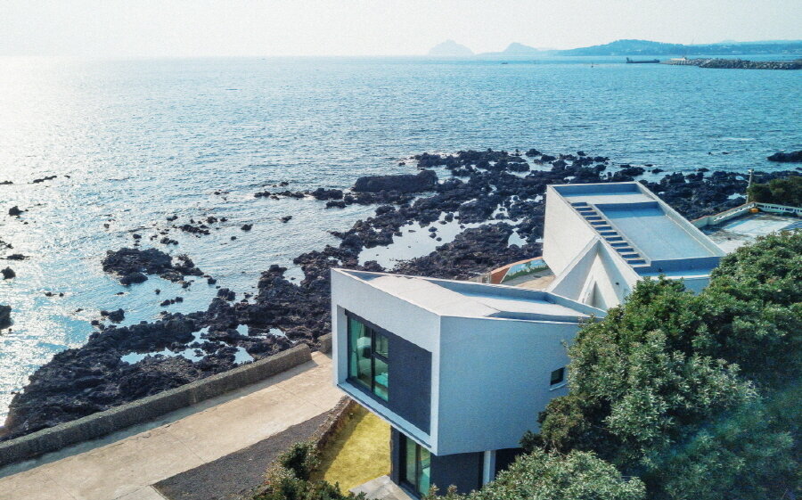 본문 이미지 - 제주 바다 전망이 펼쳐진 숙소