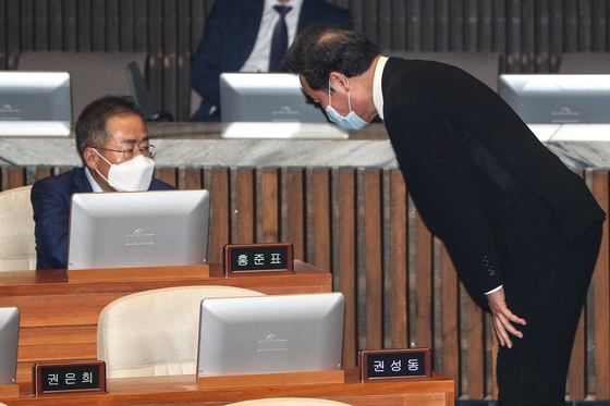 홍준표 "한동훈에 매달리는 정신 나간 보수, 파괴를 개혁이라는 강성 진보"