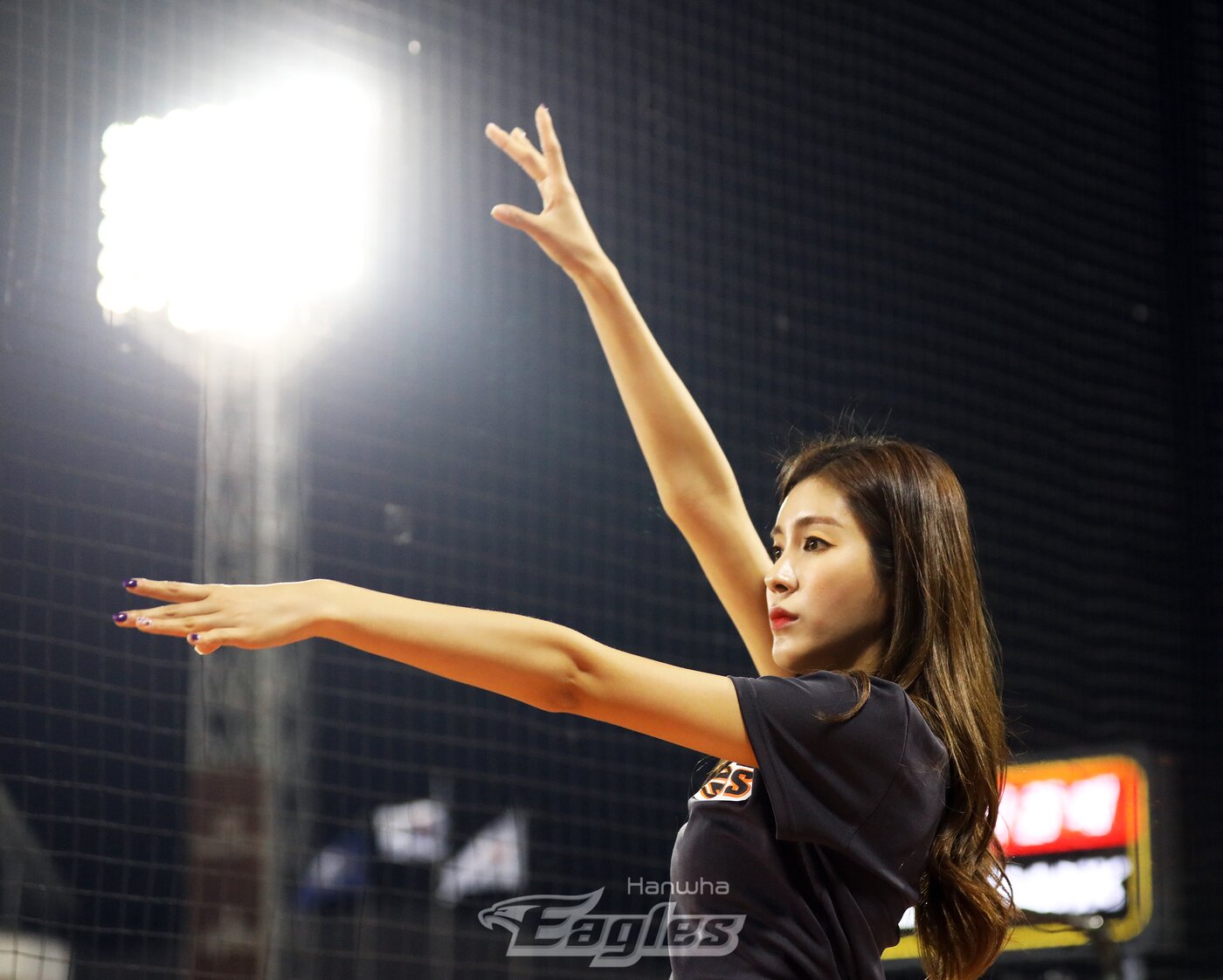 본문 이미지 - 한화 이글스 치어리더 김연정. (한화 이글스 제공) ⓒ 뉴스1