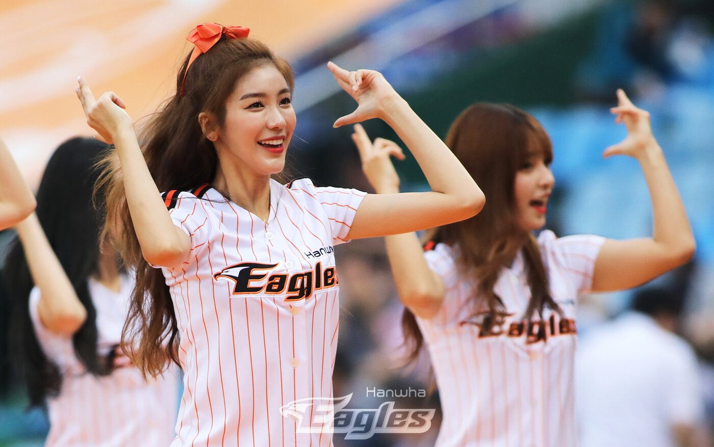 본문 이미지 - 한화 이글스 치어리더 김연정. (한화 이글스 제공) ⓒ 뉴스1