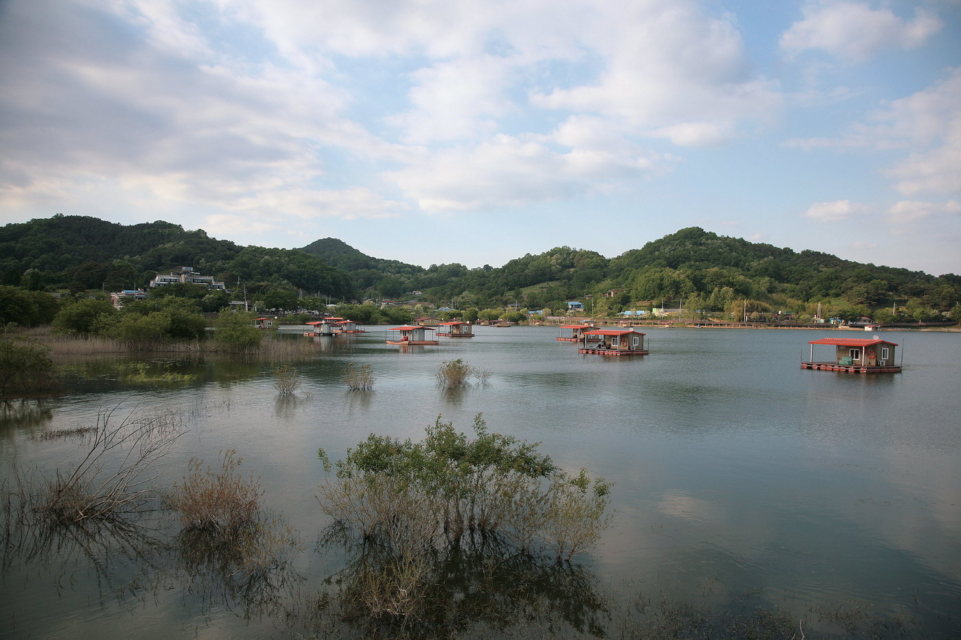 본문 이미지 - 평촌삼거리로 가는 느린호수길에서의 풍경