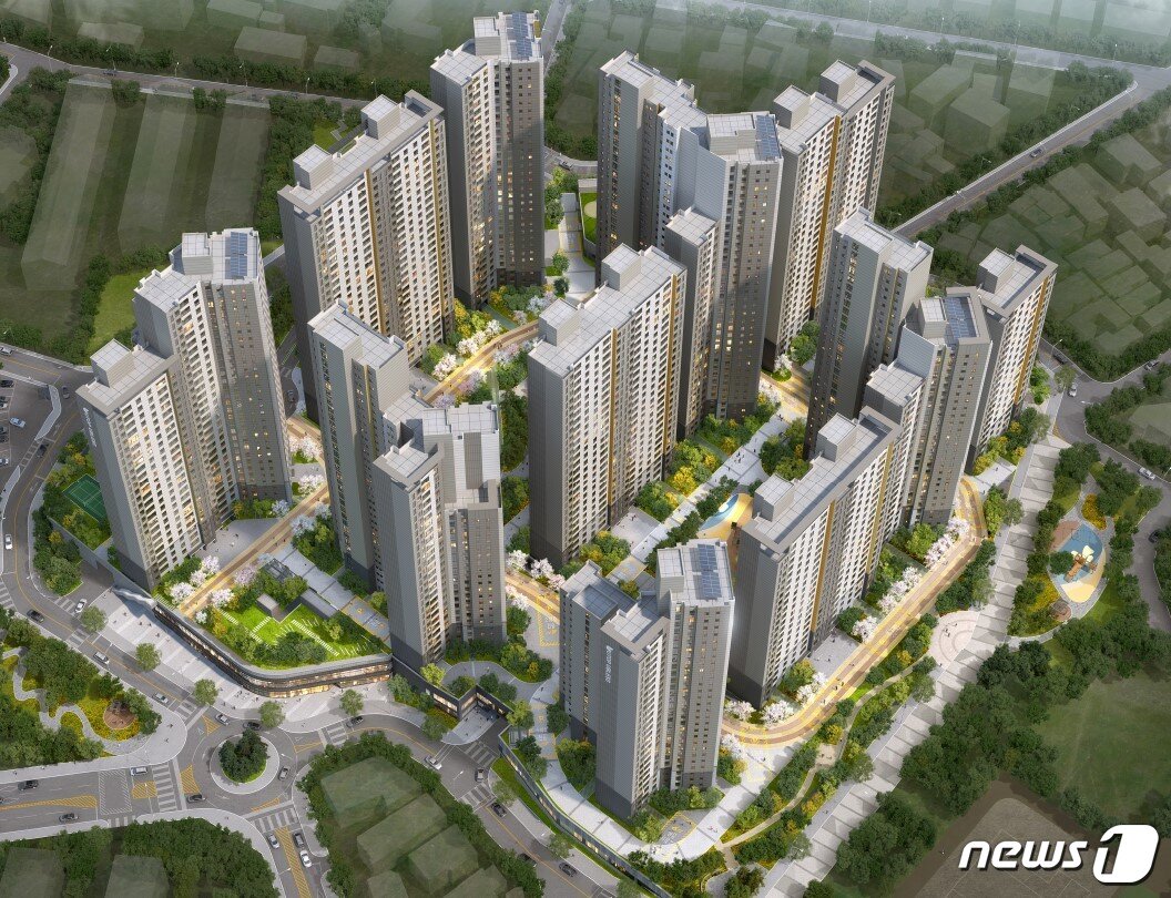 본문 이미지 - 대화동2구역 재개발정비사업 조감도ⓒ 뉴스1