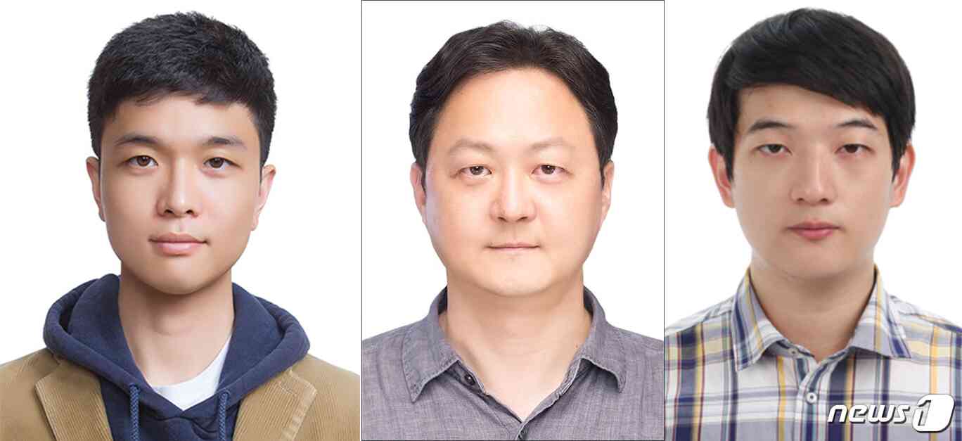 왼쪽부터 송준호 연구원, 백세범 교수, 최우철 박사과정. (KAIST 제공)© 뉴스1