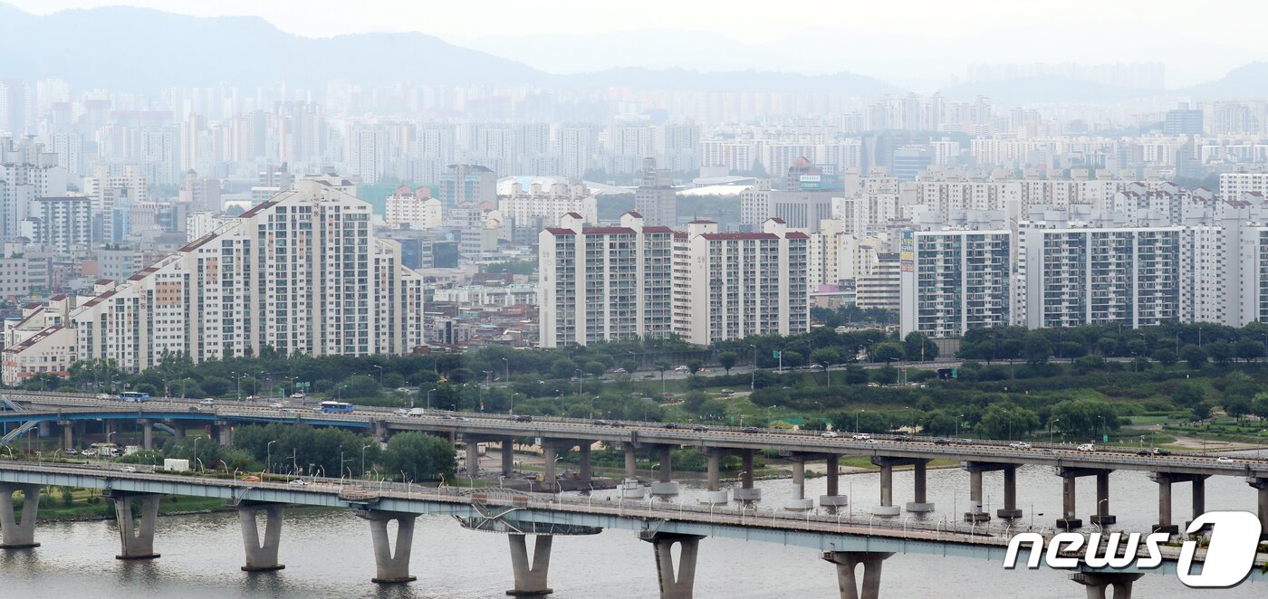 본문 이미지 - 송파구 일대 아파트 전경 /뉴스1 ⓒ News1 김명섭 기자