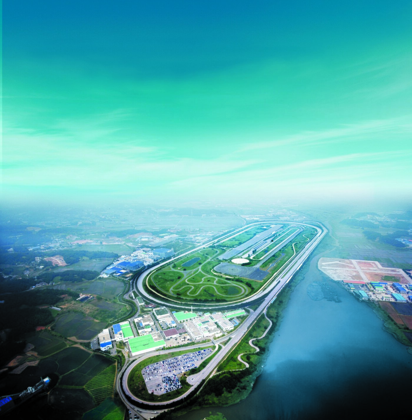 본문 이미지 - 항공사진으로 촬영한 현대자동차 남양연구소(현대차 제공)ⓒ 뉴스1