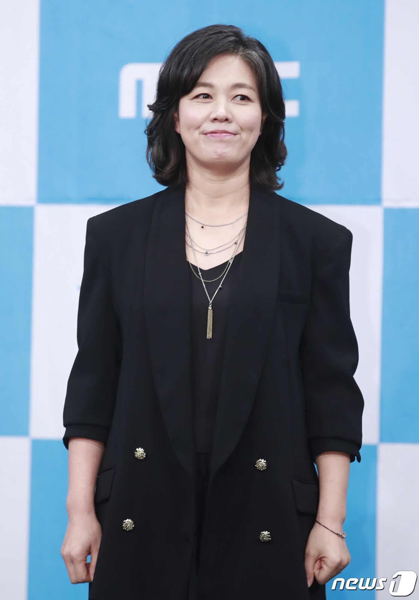 본문 이미지 - 배우 김정영이 22일 오후 서울 상암동 MBC 골든마우스홀에서 열린 MBC 새 드라마 ‘십시일반’ 제작발표회에 참석하고 있다. ‘십시일반’은 유명 화가의 수백억 대 재산을 둘러싼 사람들의 치열한 두뇌싸움을 그린 블랙코미디이다. 2020.7.22/뉴스1 ⓒ News1 권현진 기자