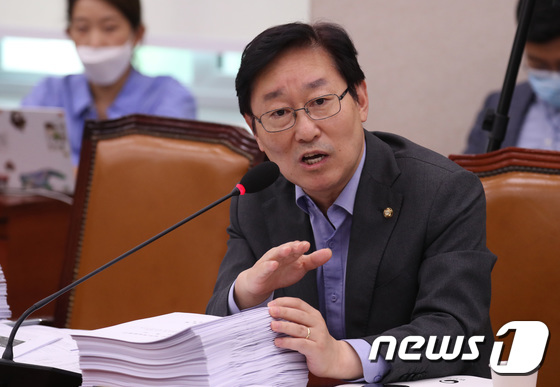 박범계 더불어민주당 의원.  © News1 박세연 기자