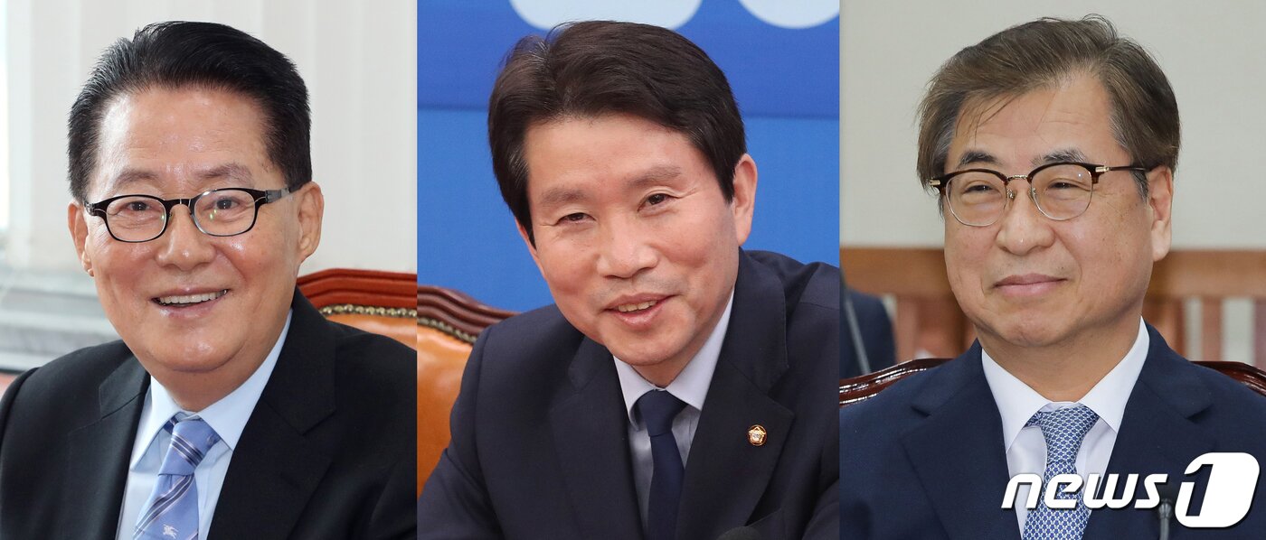 본문 이미지 - 청와대는 지난  3일 외교·안보라인 인사를 단행했다. 국가정보원장에 박지원 전 의원이 임명됐고 통일부 장관에는 이인영 더불어민주당 의원, 국가안보실장에는 서훈 국정원장이 각각 내정됐다. (뉴스1 DB) 2020.7.3/뉴스1 (뉴스1 DB) 2020.7.3/뉴스1