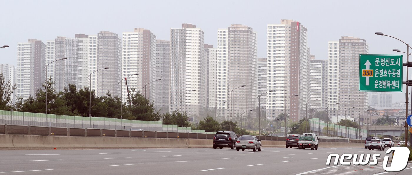본문 이미지 - 경기도 파주 운정신도시 모습/뉴스1 ⓒ News1 김명섭 기자