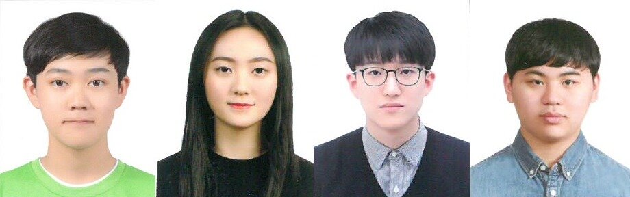 본문 이미지 - 2020 국제화학올림피아드 한국대표단, (왼쪽부터) 박준하(대구과학고3), 이민정(대구과학고3), 전무겸(서울과학고3), 홍준하(서울과학고3) (과학기술정보통신부 제공) 2020.08.10 /뉴스1