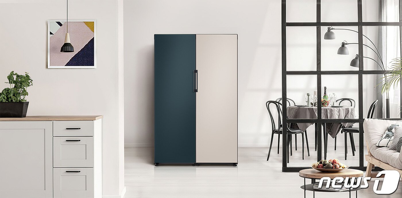 본문 이미지 - 삼성 유럽향 비스포크 냉장고 라이프스타일 사진(삼성전자 제공)2020.08.28/뉴스1 ⓒ 뉴스1