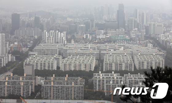 30일 서울 강남구 아파트 단지의 모습. 2020.8.30/뉴스1 © News1 황기선 기자