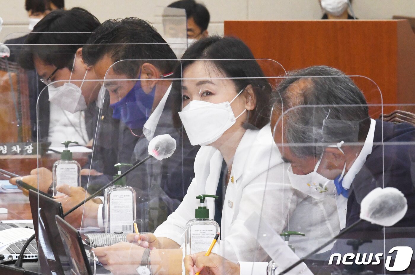 본문 이미지 - 이수진 더불어민주당 의원. 2020.8.31/뉴스1 ⓒ News1 신웅수 기자