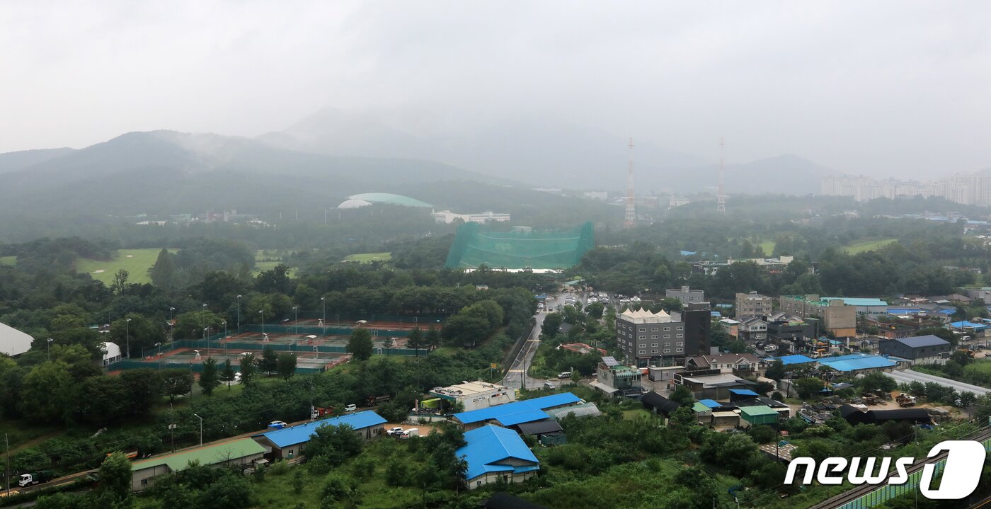 본문 이미지 - 태릉골프장 일대./뉴스1 ⓒ News1 구윤성 기자
