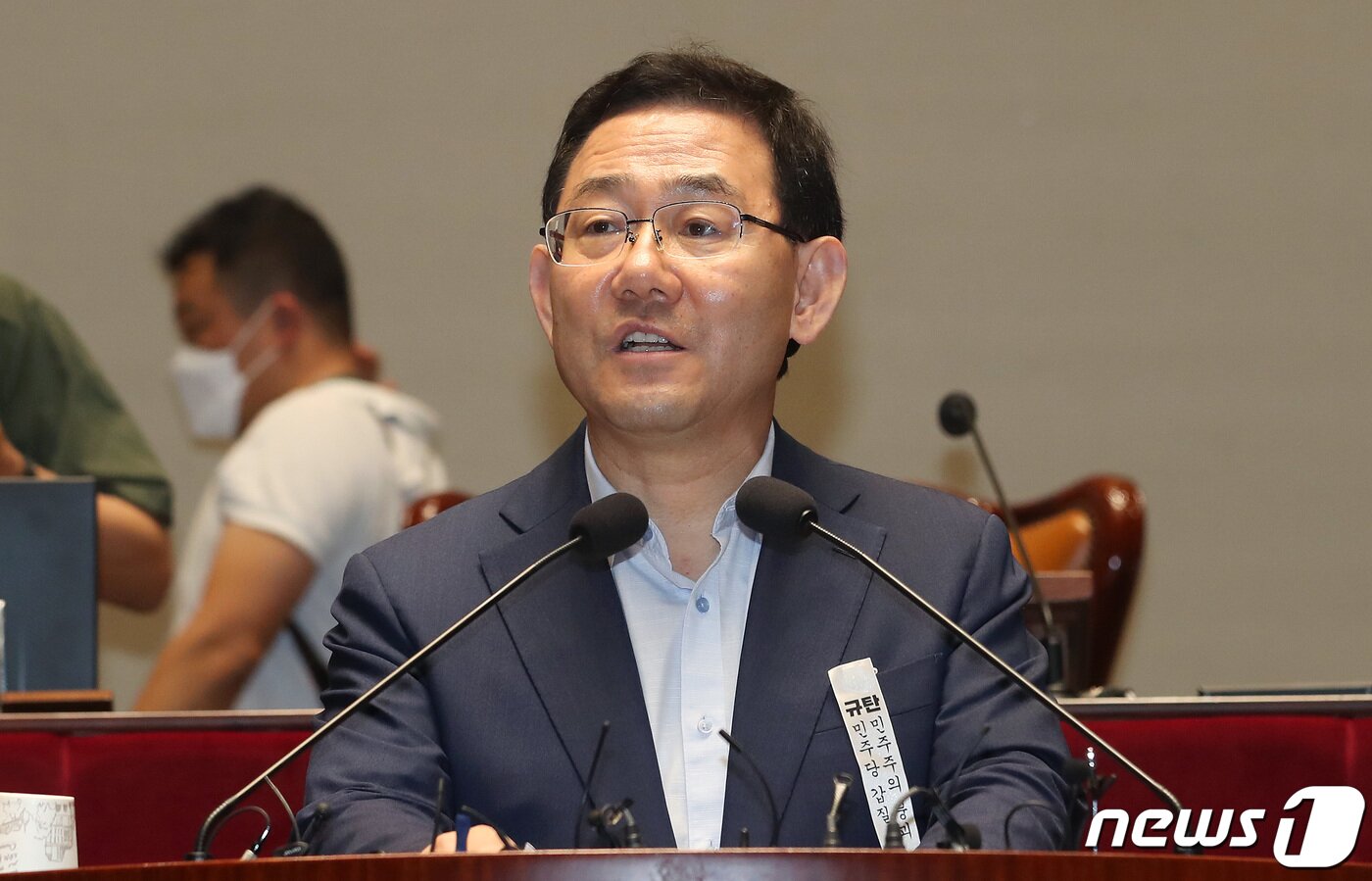 본문 이미지 - 주호영 미래통합당 원내대표 /뉴스1 ⓒ News1 이동해 기자