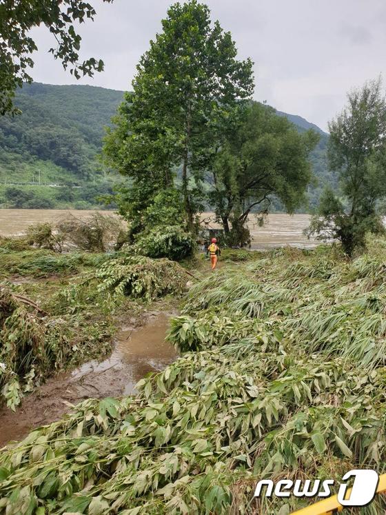 ‘의암댐 사고’ 실종된 경찰정 가평 경강대교서 발견