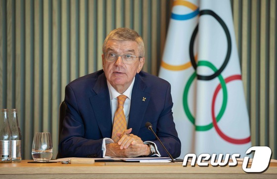 토마스 바흐 국제올림픽위원회(IOC) 위원장 © AFP=뉴스1