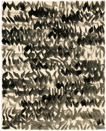 본문 이미지 - 이우환, '바람으로부터 No. 82604', pigment suspended in glue, on canvas, 162.2&times;130.3㎝, 1982.(케이옥션 제공)ⓒ 뉴스1