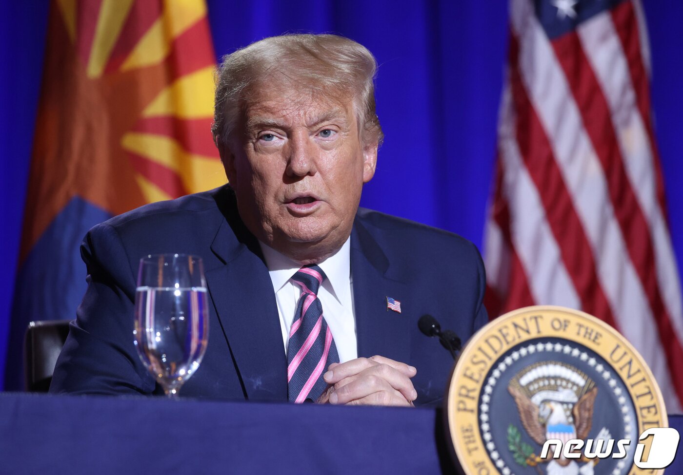 본문 이미지 - 도널드 트럼프 미국 대통령. ⓒ 로이터=뉴스1 ⓒ News1 자료  사진 