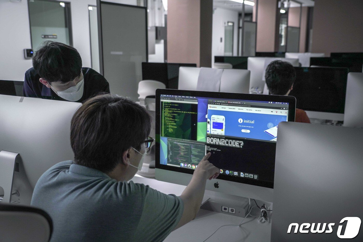 본문 이미지 - 서울 개포동에 위치한 SW 인재 양성 기관 '이노베이션 아카데미' / ⓒ 뉴스1