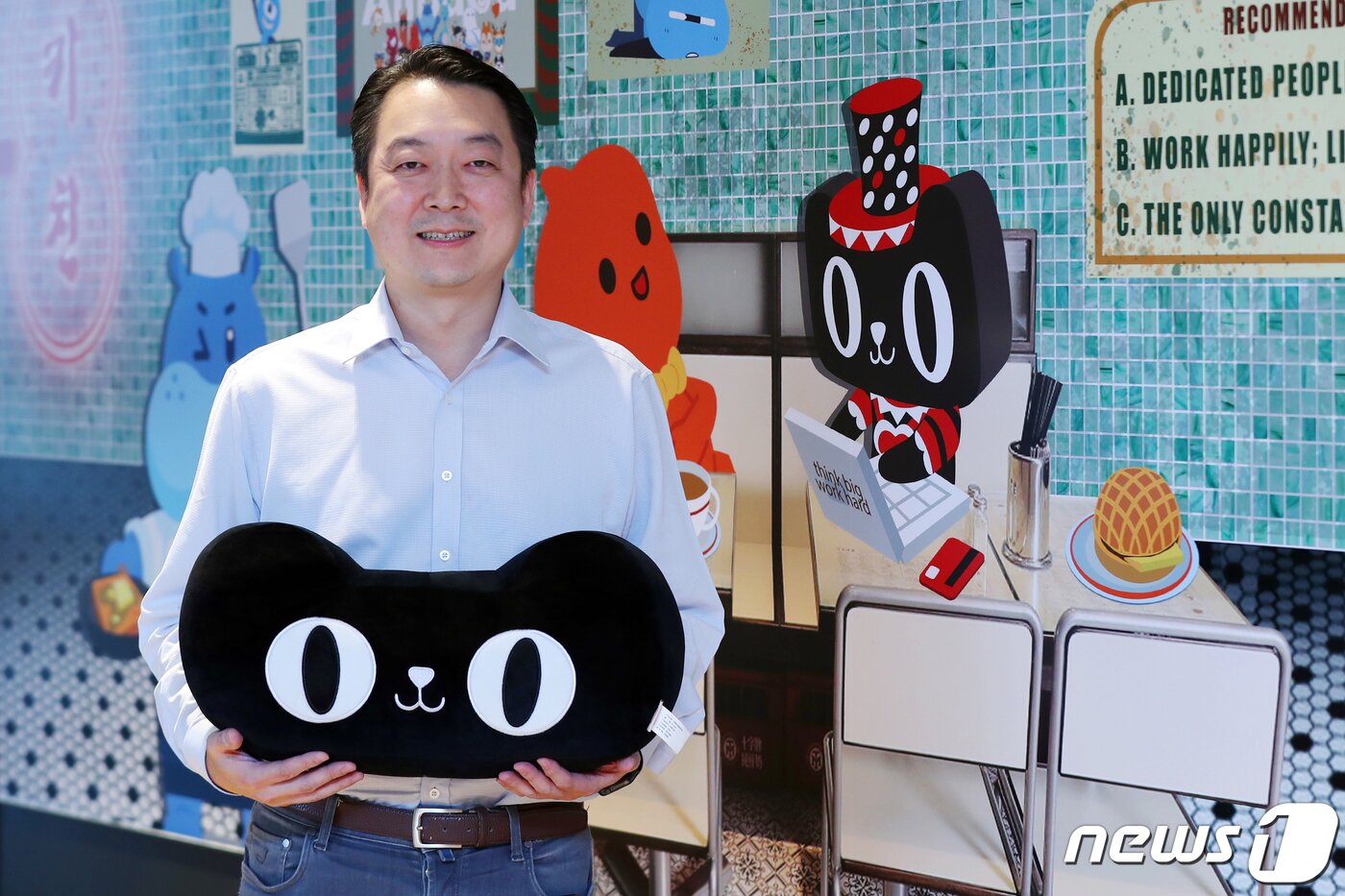 본문 이미지 - 정형권 알리바바 코리아 대표가 17일 서울 중구 알리바바 코리아 본사에서 뉴스1과 인터뷰를 하고 있다. 2020.9.17/뉴스1 ⓒ News1 민경석 기자