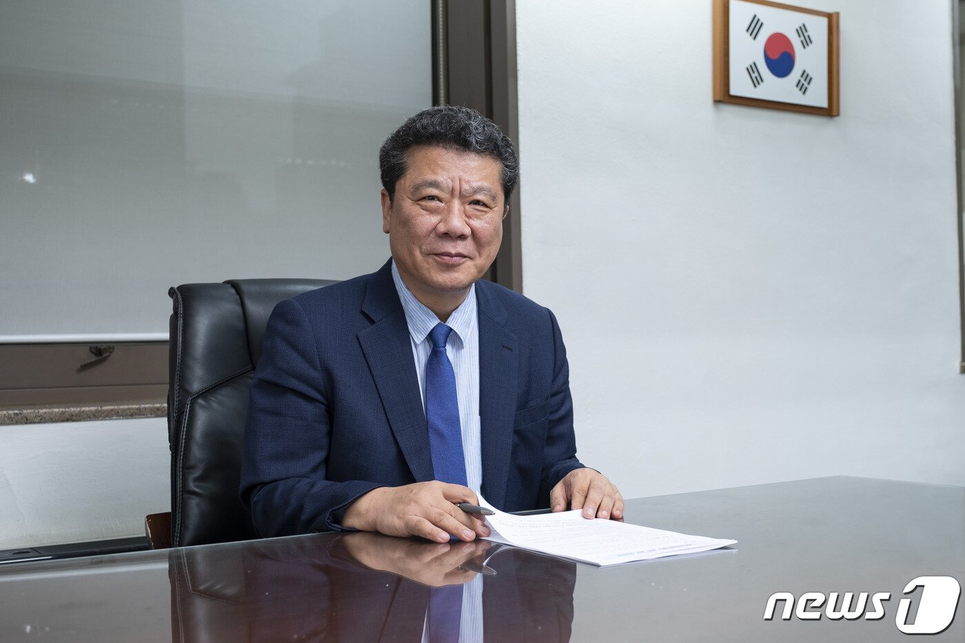 본문 이미지 - 강영식 남북교류협력지원협회장은 24일 "문제해결의 의지가 분명하다면 남북관계는 낙관할 수 있을 것"이라고 밝혔다. (남북교류협력지원협회 제공)ⓒ 뉴스1