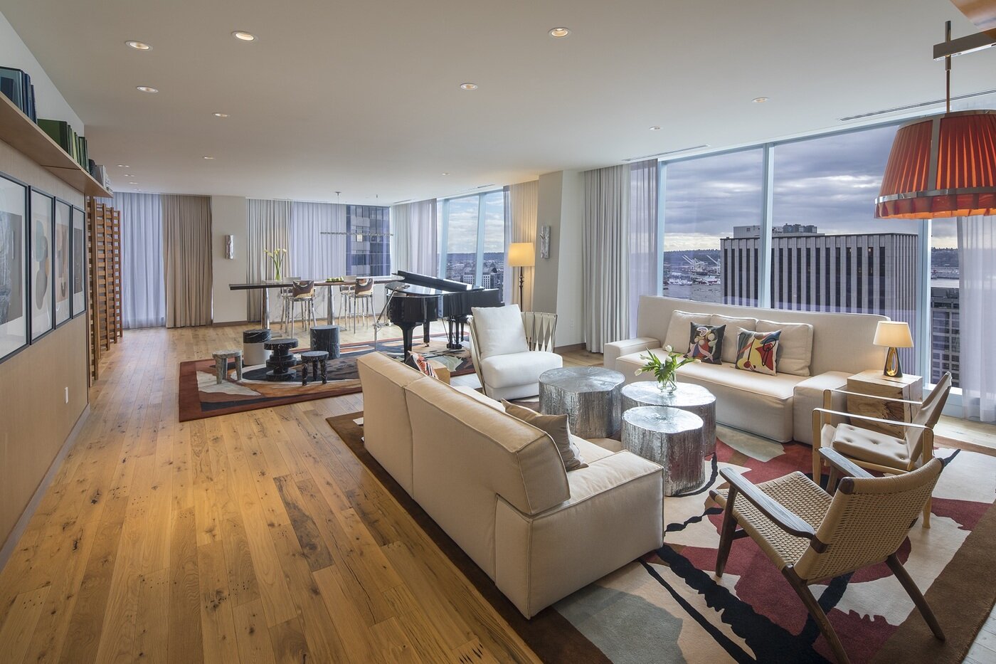 본문 이미지 - 롯데호텔 시애틀의 프레지덴셜 스위트ⓒ 뉴스1(롯데호텔 제공)