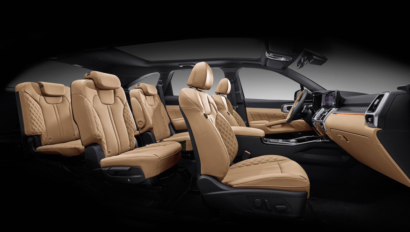 본문 이미지 - 쏘렌토 하이브리드 내부. (기아차 제공) ⓒ 뉴스1