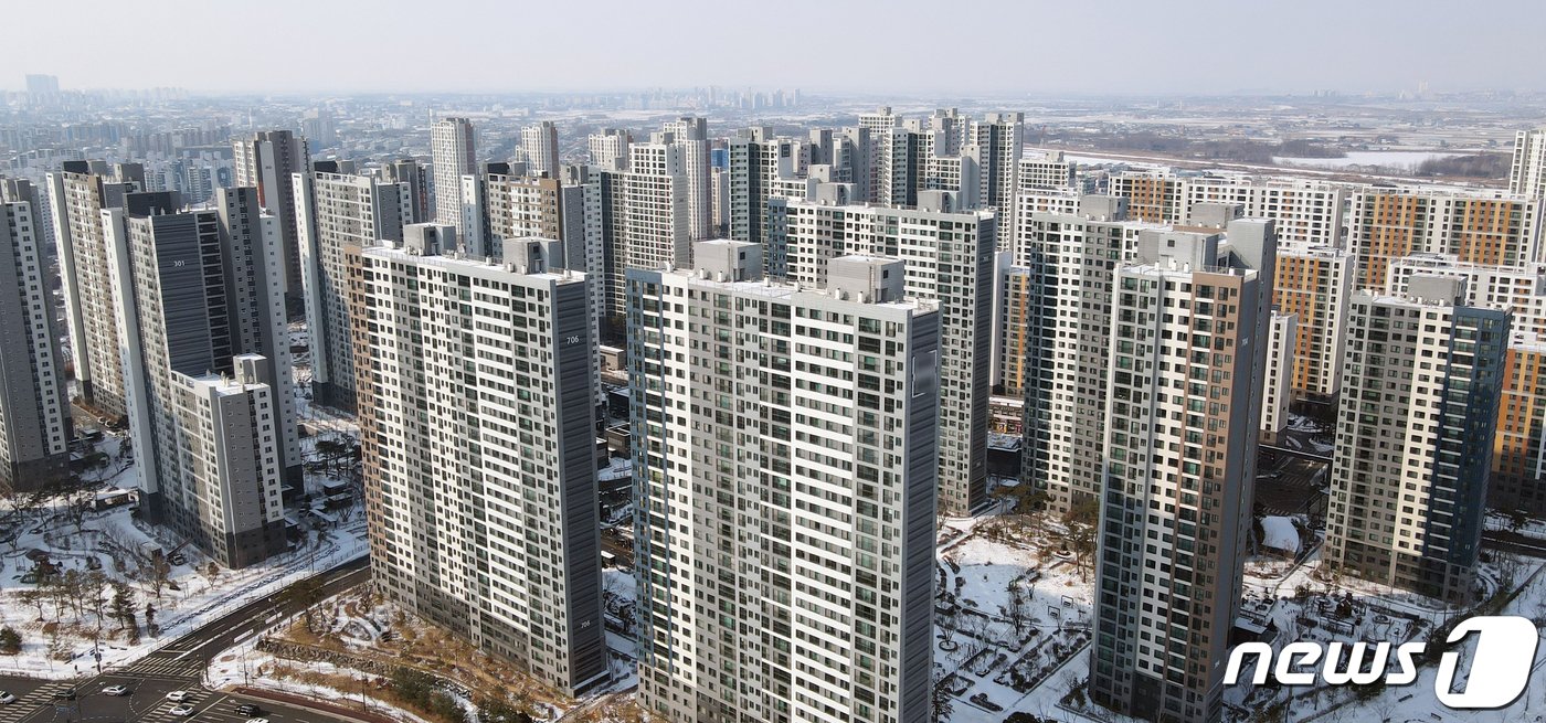 본문 이미지 - 전주 에코시티 아파트. ⓒ News1 유경석 기자