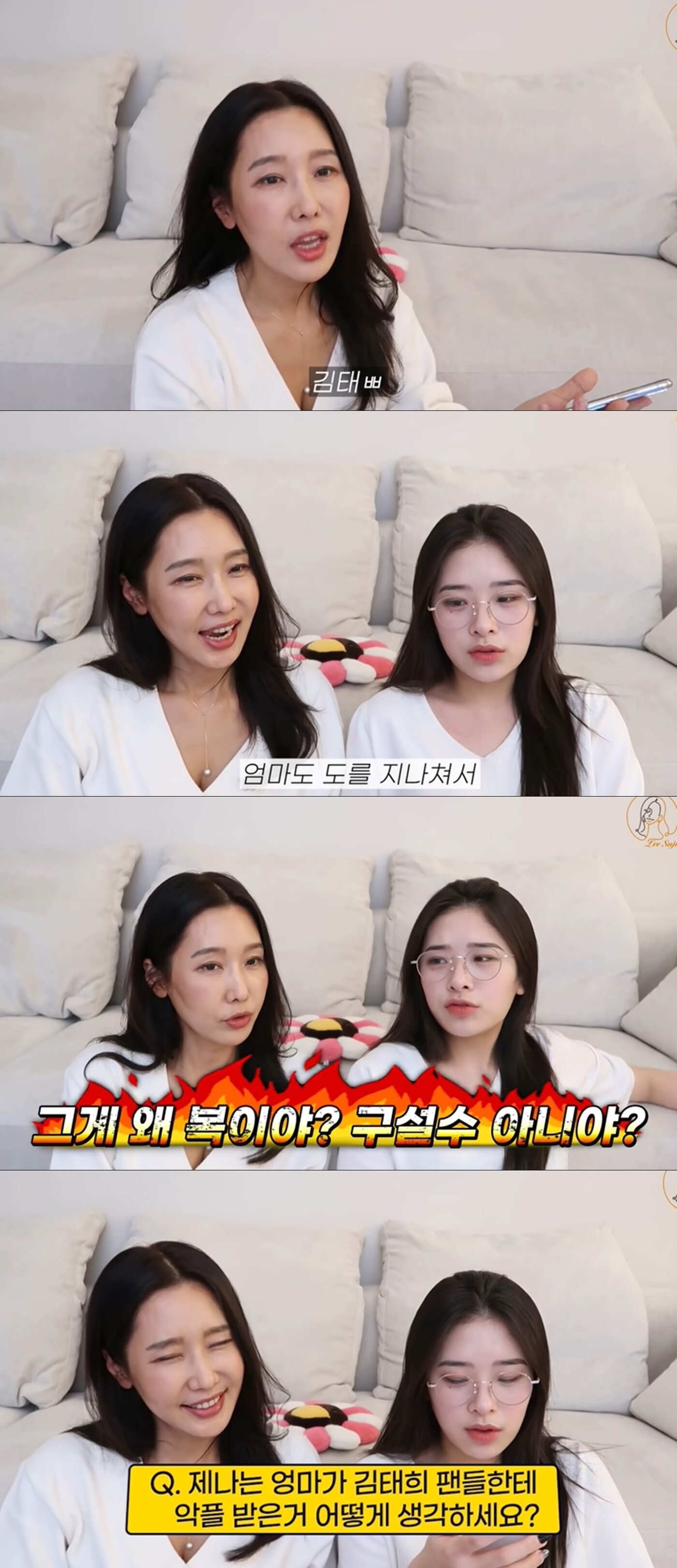 본문 이미지 - 이수진 유튜브 영상 갈무리 ⓒ 뉴스1