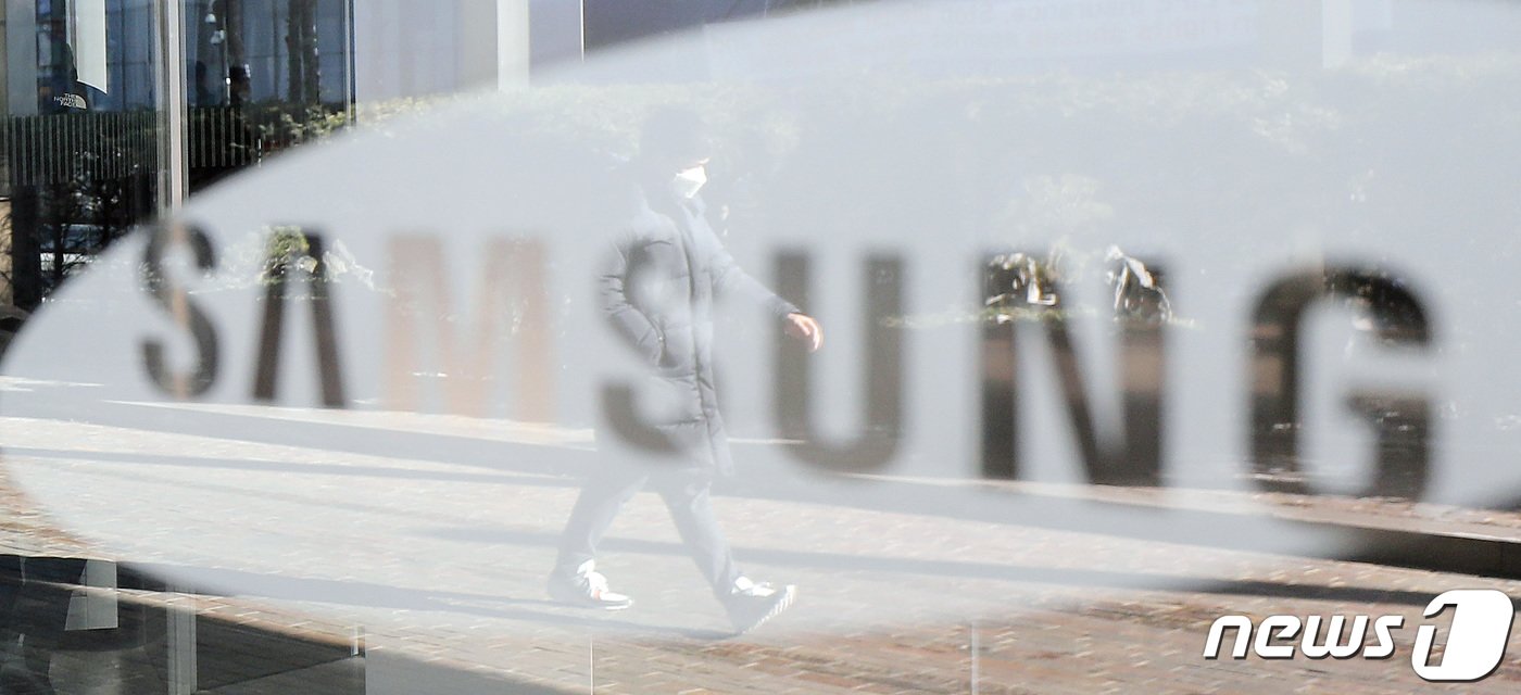 본문 이미지 - 삼성전자 로고.  News1 박지혜 기자