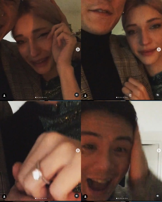 빈 지노, ♥ 스테파니 미초 바, 7 천만원 다이아몬드 반지 제안