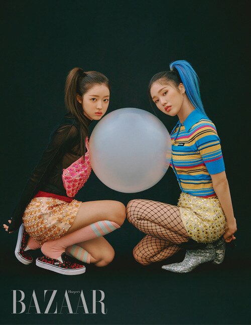 본문 이미지 - 오마이걸/사진제공=하퍼스 바자 ⓒ 뉴스1