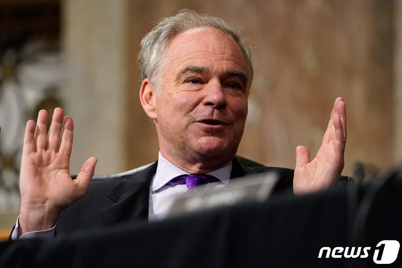 본문 이미지 - 팀 케인(민주·버지니아) 상원의원 <자료사진>ⓒ AFP=뉴스1