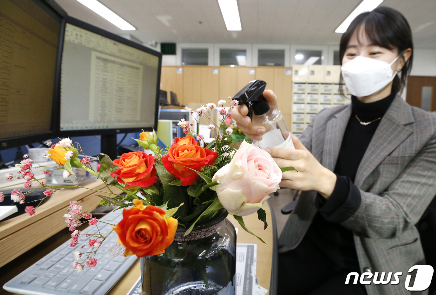 '화훼농가 힘내세요, 사랑의 꽃 사주기 운동' - 뉴스 썸네일 이미지