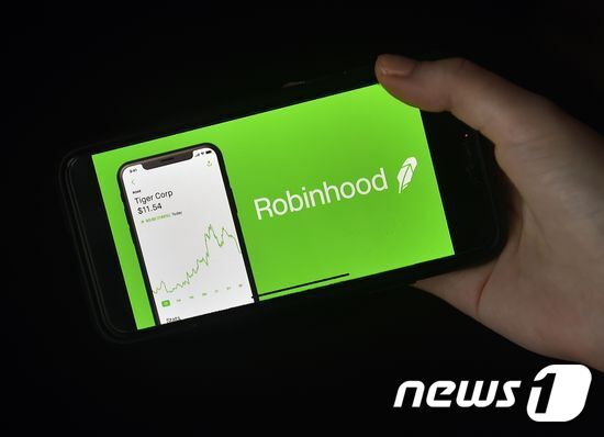 본문 이미지 - 로빈후드 플랫폼. ⓒ AFP=뉴스1