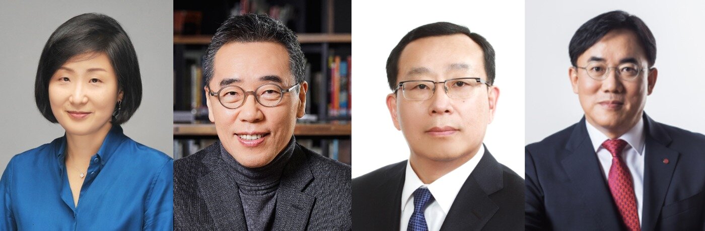 본문 이미지 - (왼쪽부터) 문수복 카이스트 교수, 황성우 삼성SDS 사장, 조성환 현대모비스 사장, 정철동 LG이노텍 대표 (한국공학한림원 제공) 2021.01.05 /뉴스1